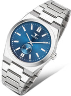 RUSTET 1853 Chronograph Quartz Dial Black With Silver Details 3ATM Water Resistant Analog Watch - For Men