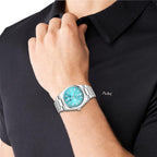 RUSTET 1853 Chronograph Quartz Dial Black With Silver Details 3ATM Water Resistant Analog Watch - For Men