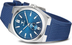 RUSTET 1853 Chronograph Quartz Dial Blue With Silver Details 3ATM Water Resistant Analog Watch - For Men