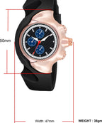 RUSTET Antique Shape Kids Black Dial okley Quartz Analog Watch - For Boys