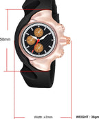 RUSTET Antique Shape Kids Black Dial okley Quartz Analog Watch - For Boys