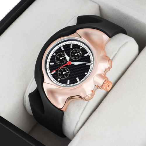 RUSTET Antique Shape Kids Black Dial okley Quartz Analog Watch - For Boys