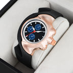 RUSTET Antique Shape Kids Black Dial okley Quartz Analog Watch - For Boys