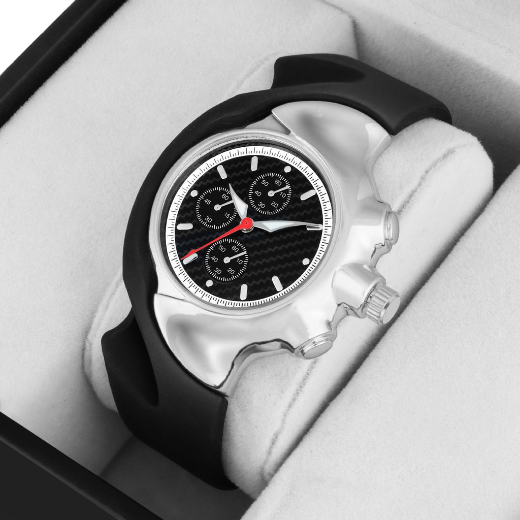 RUSTET Antique Shape Kids Black Dial okley Quartz Analog Watch - For Boys