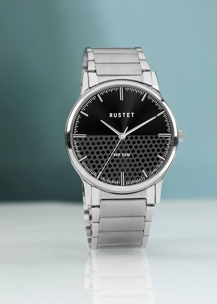 RUSTET AS000023A Analog 3ATM Water Resistant Analog Watch - For Men