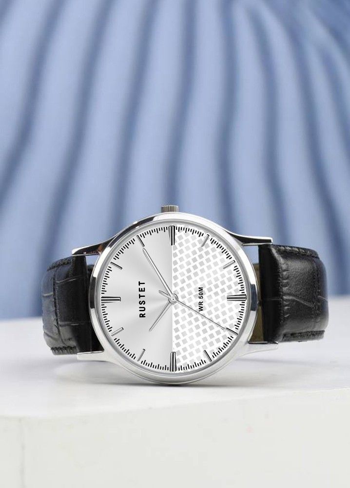 RUSTET AS000023A Analog 3ATM Water Resistant Analog Watch - For Men