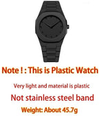 RUSTET AURA POLYCARBON Black Dial Quartz Unisex PCBU13 Analog Watch - For Boys & Girls