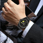 RUSTET New Wheels Rolling Creative Fashion Che Youhui League Fans Silicone Analog Watch - For Men