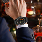 RUSTET New Wheels Rolling Creative Fashion Che Youhui League Fans Silicone Analog Watch - For Men