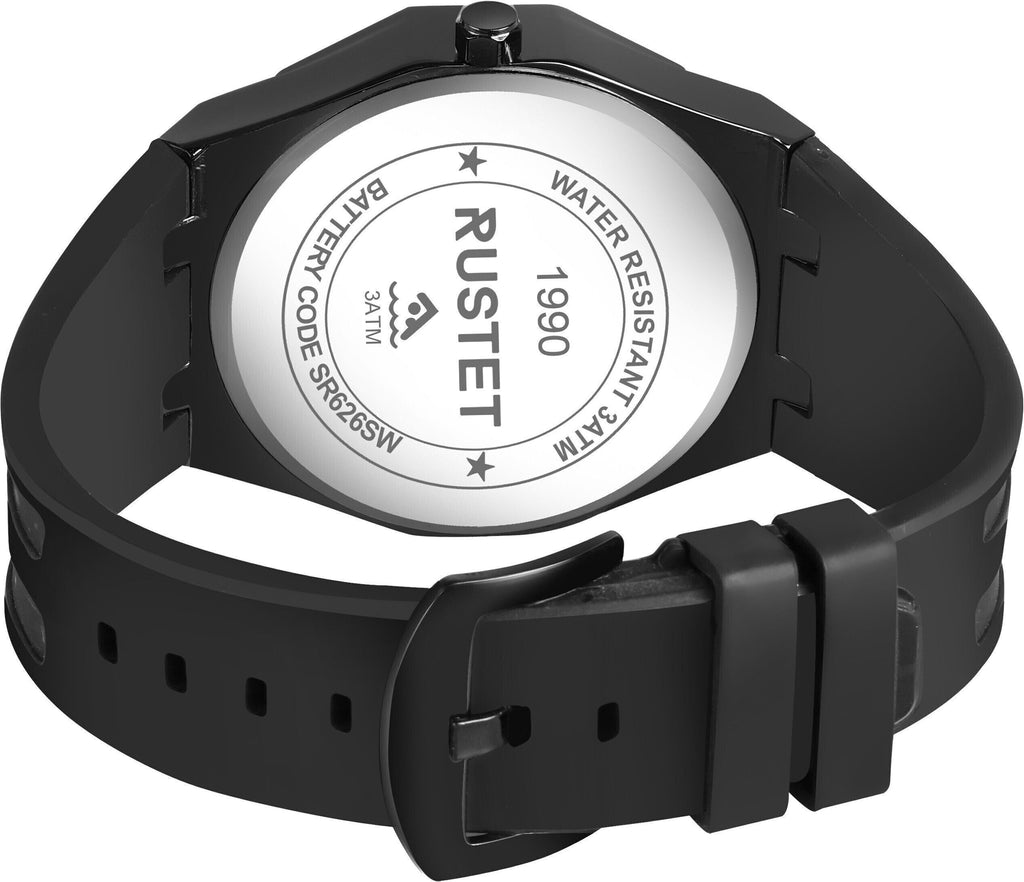 RUSTET New Wheels Rolling Creative Fashion Che Youhui League Fans Silicone Analog Watch - For Men