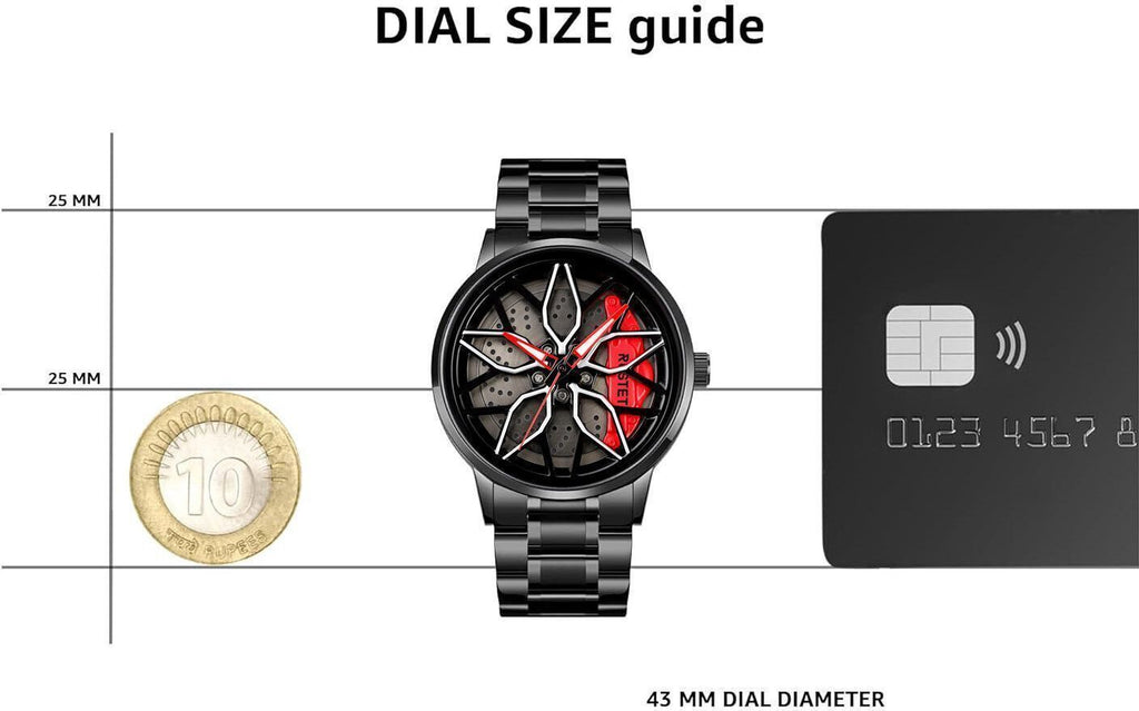 RUSTET Wheels Rolling Watch III