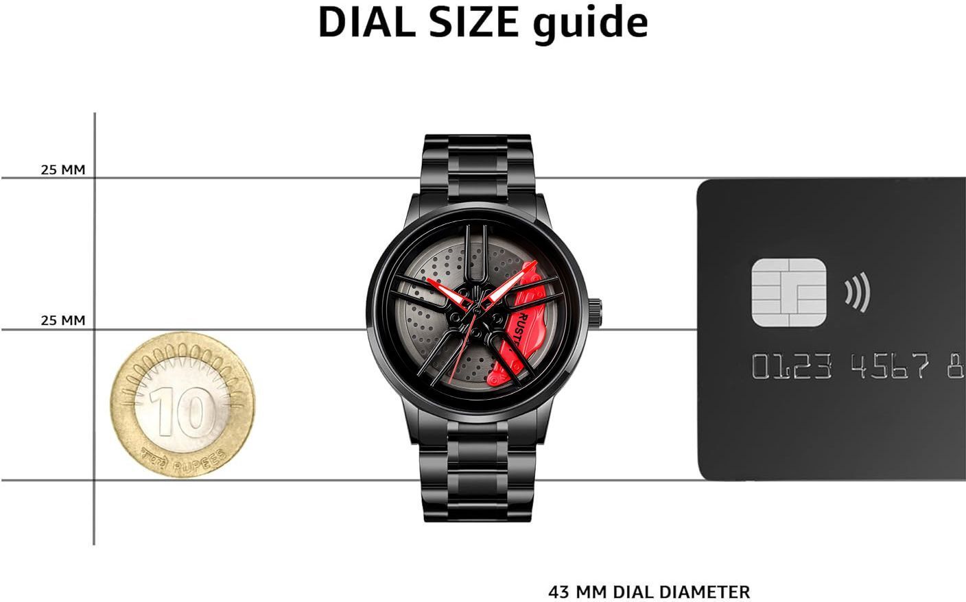 RUSTET Wheels Rolling Watch II