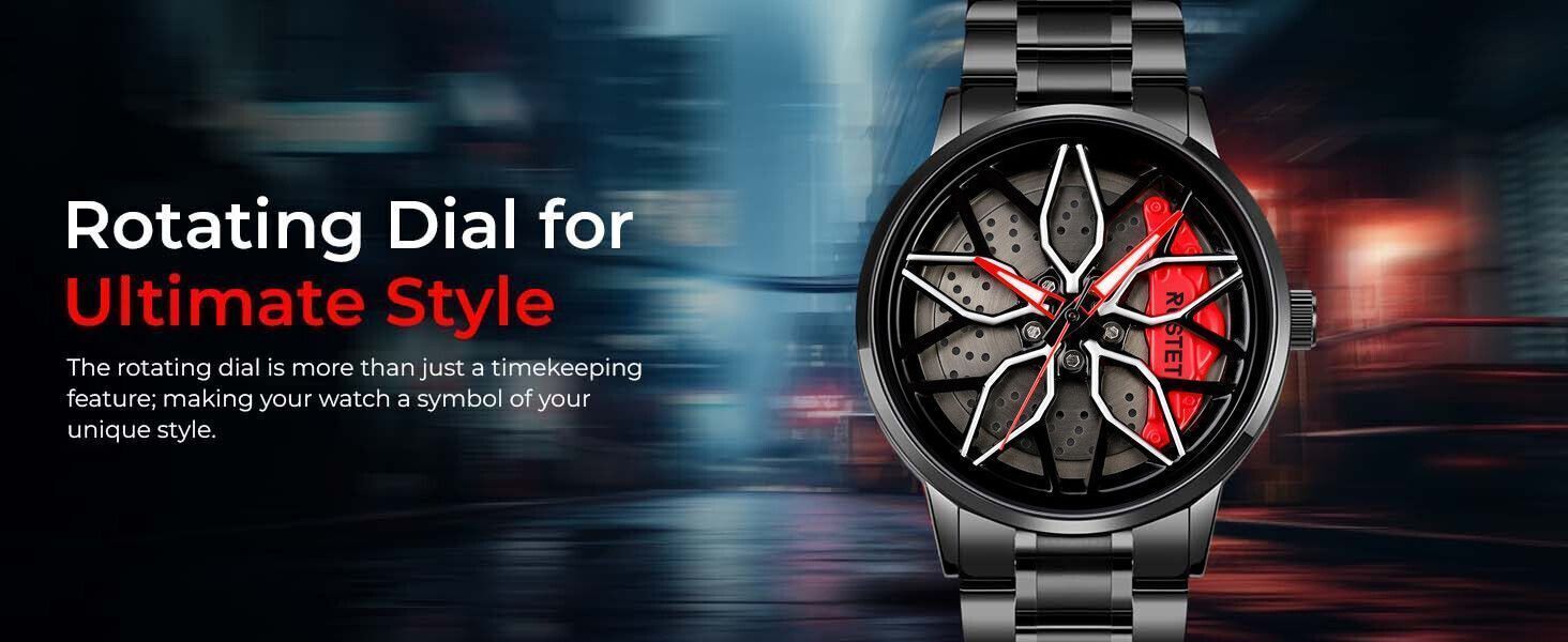 RUSTET Wheels Rolling Watch III