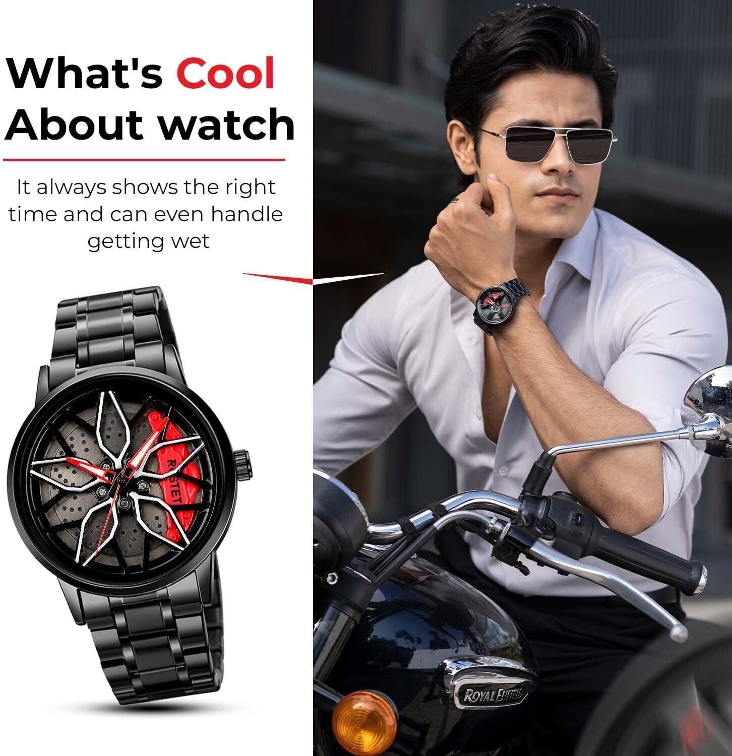 RUSTET Wheels Rolling Watch III