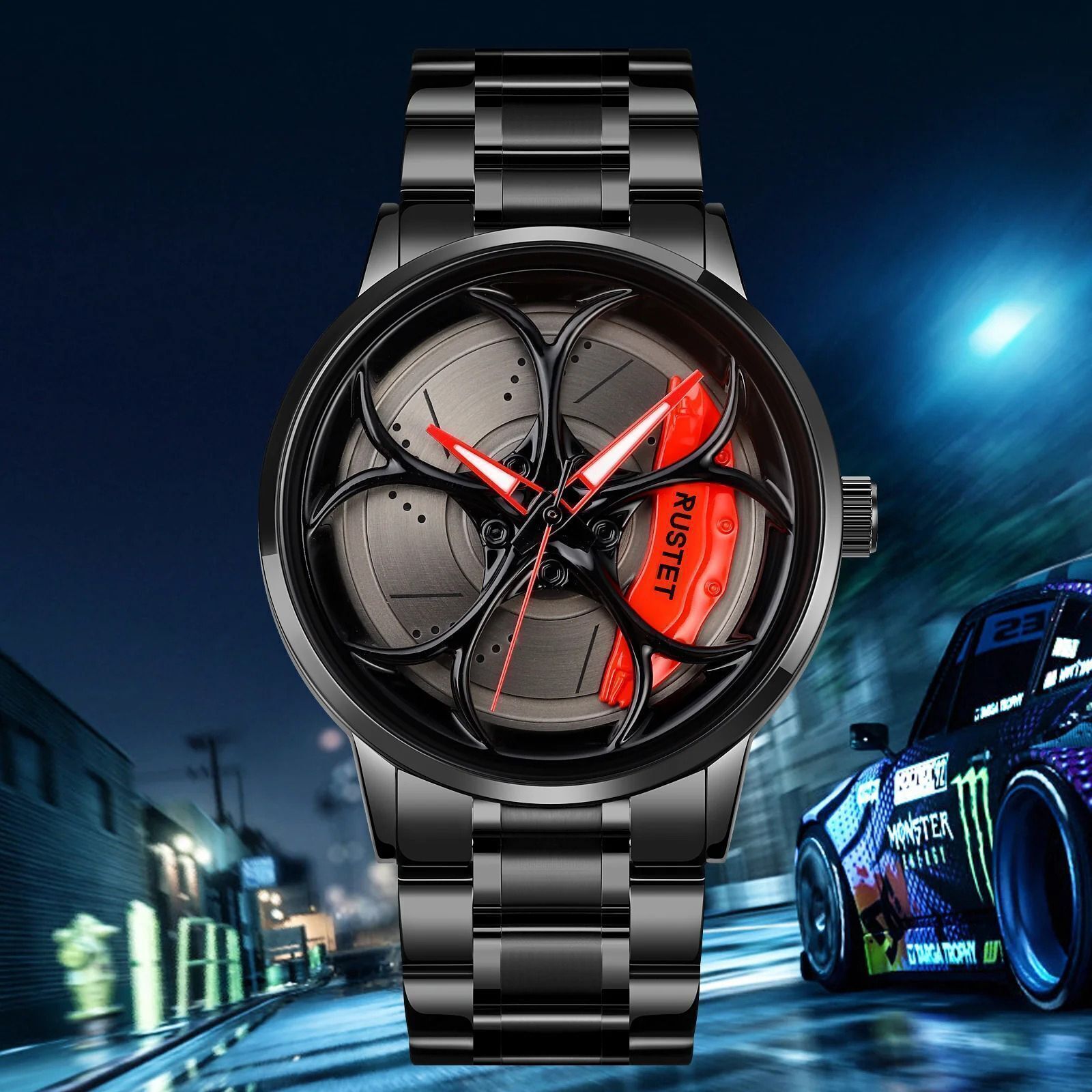 RUSTET Wheels Rolling Watch I