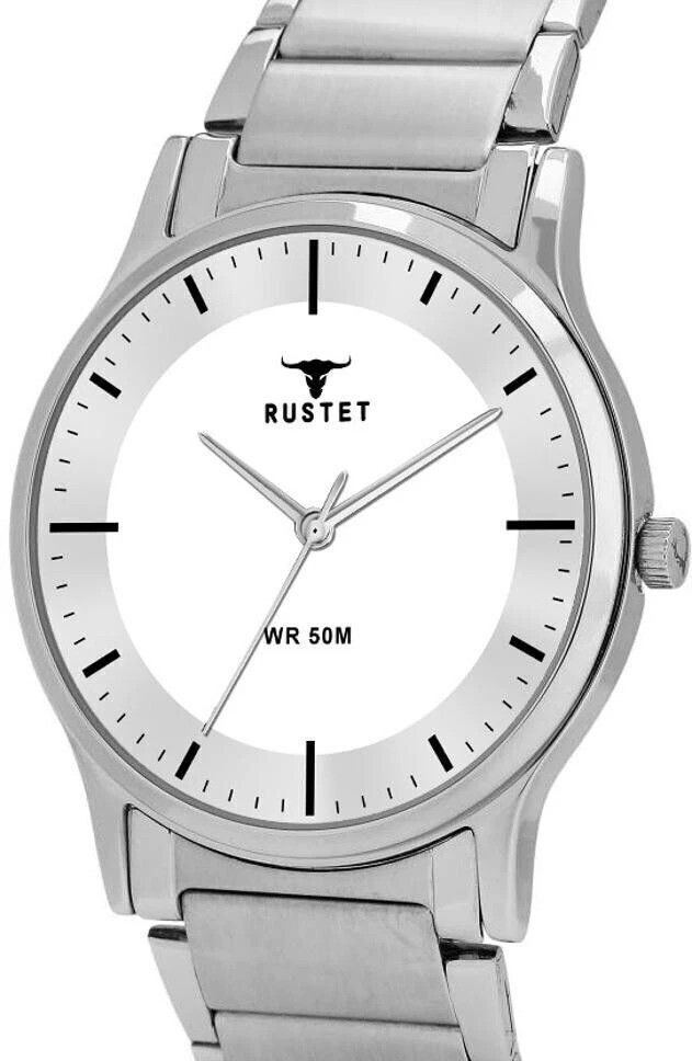 RUSTET NL1584SL03 Analog 3ATM Water Resistant Analog Watch - For Men