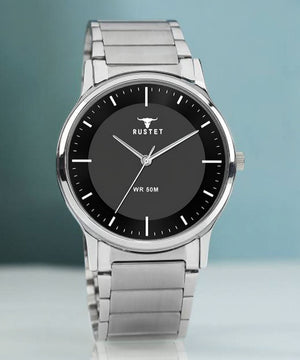 RUSTET NL1584SL03 Analog 3ATM Water Resistant Analog Watch - For Men