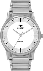 RUSTET NL1584SL03 Analog 3ATM Water Resistant Analog Watch - For Men