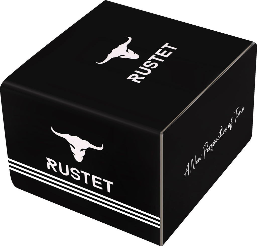 RUSTET RSTET-LS3062 ORIGINAL GOLD PLATED DAY & DATE FUNCTION WATCH FOR BOYS Analog Watch - For Men