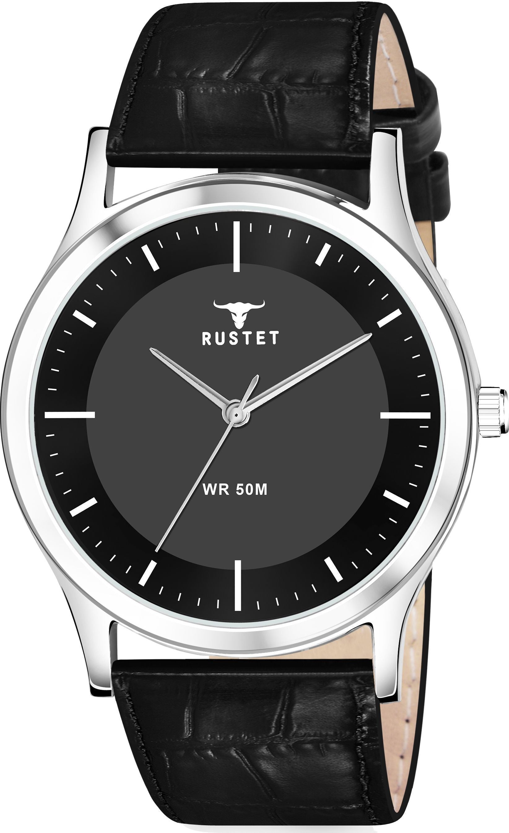 RUSTET NP1584SL03 Analog 3ATM Water Resistant Analog Watch - For Men
