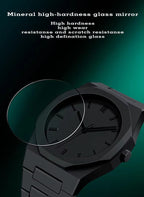 RUSTET POLYCARBON Black Dial Quartz Unisex PCBU13 With Strap Adjuster Tool Analog Watch - For Men & Women