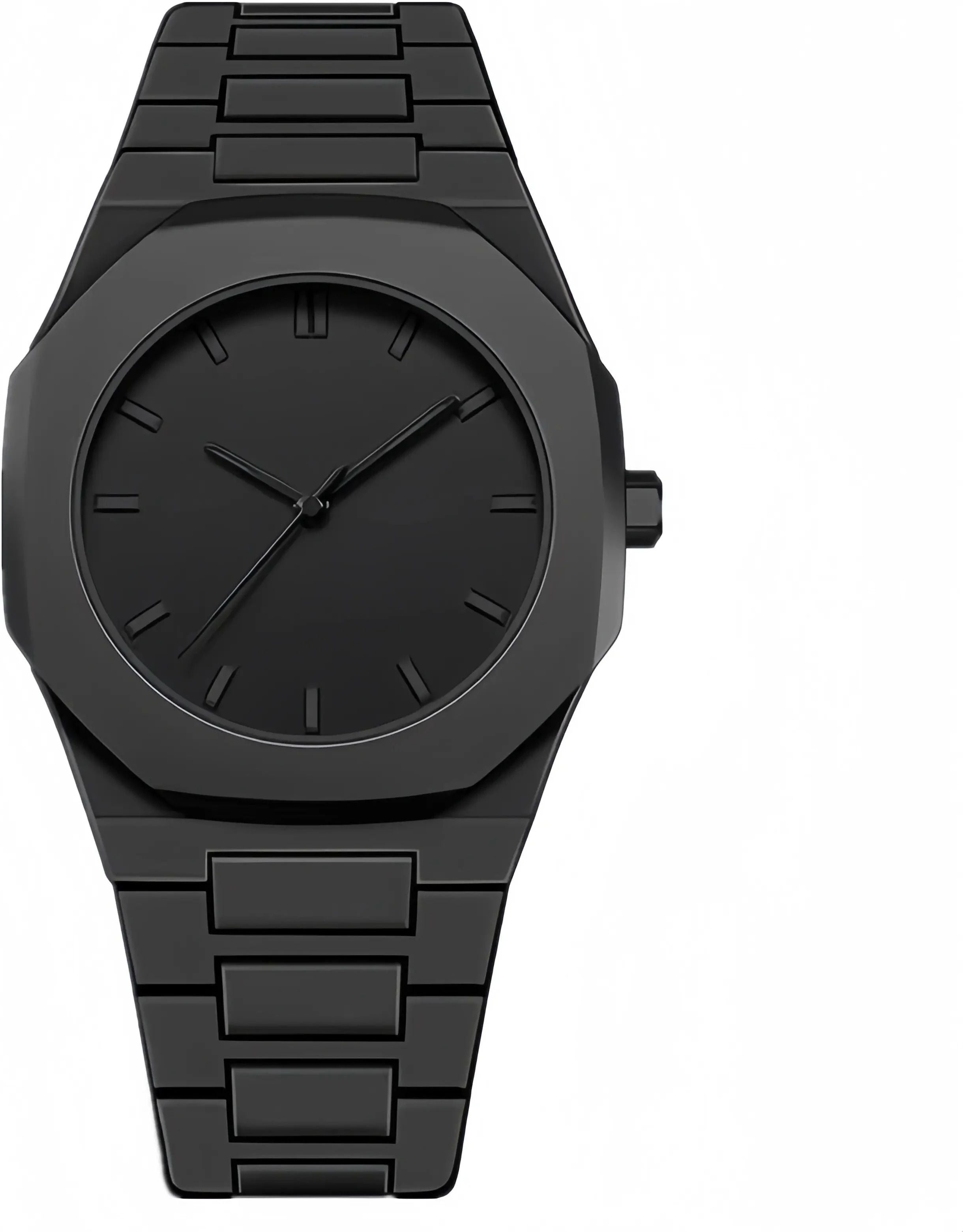 RUSTET POLYCARBON Black Dial Quartz Unisex PCBU13 With Strap Adjuster Tool Analog Watch - For Men & Women