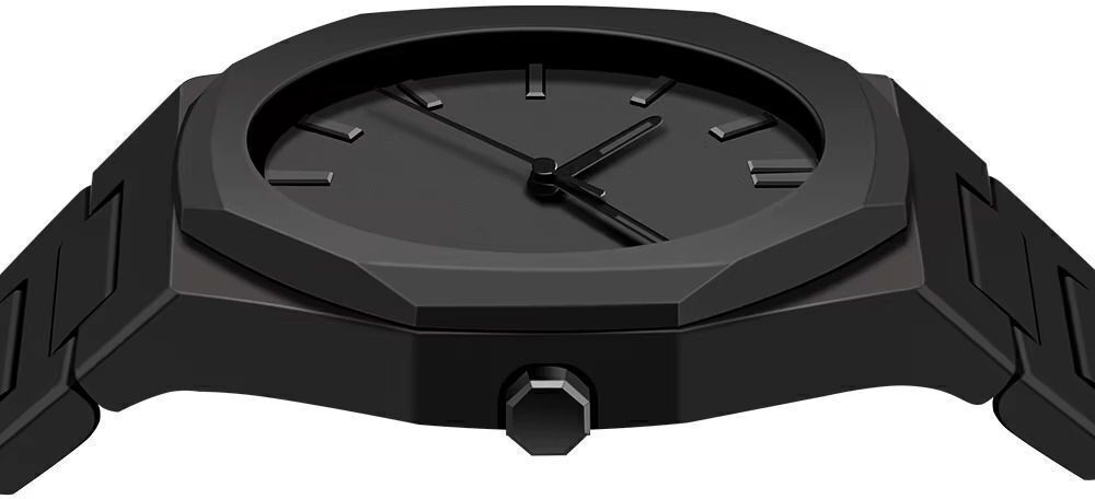 RUSTET POLYCARBON Black Dial Quartz Unisex PCBU13 With Strap Adjuster Tool Analog Watch - For Men & Women