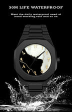 RUSTET POLYCARBON Gold Dial Quartz Unisex PCBU13 With Strap Adjuster Tool Analog Watch - For Men & Women