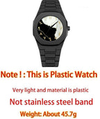RUSTET POLYCARBON Gold Dial Quartz Unisex PCBU13 With Strap Adjuster Tool Analog Watch - For Men & Women