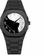 RUSTET POLYCARBON Gold Dial Quartz Unisex PCBU13 With Strap Adjuster Tool Analog Watch - For Men & Women