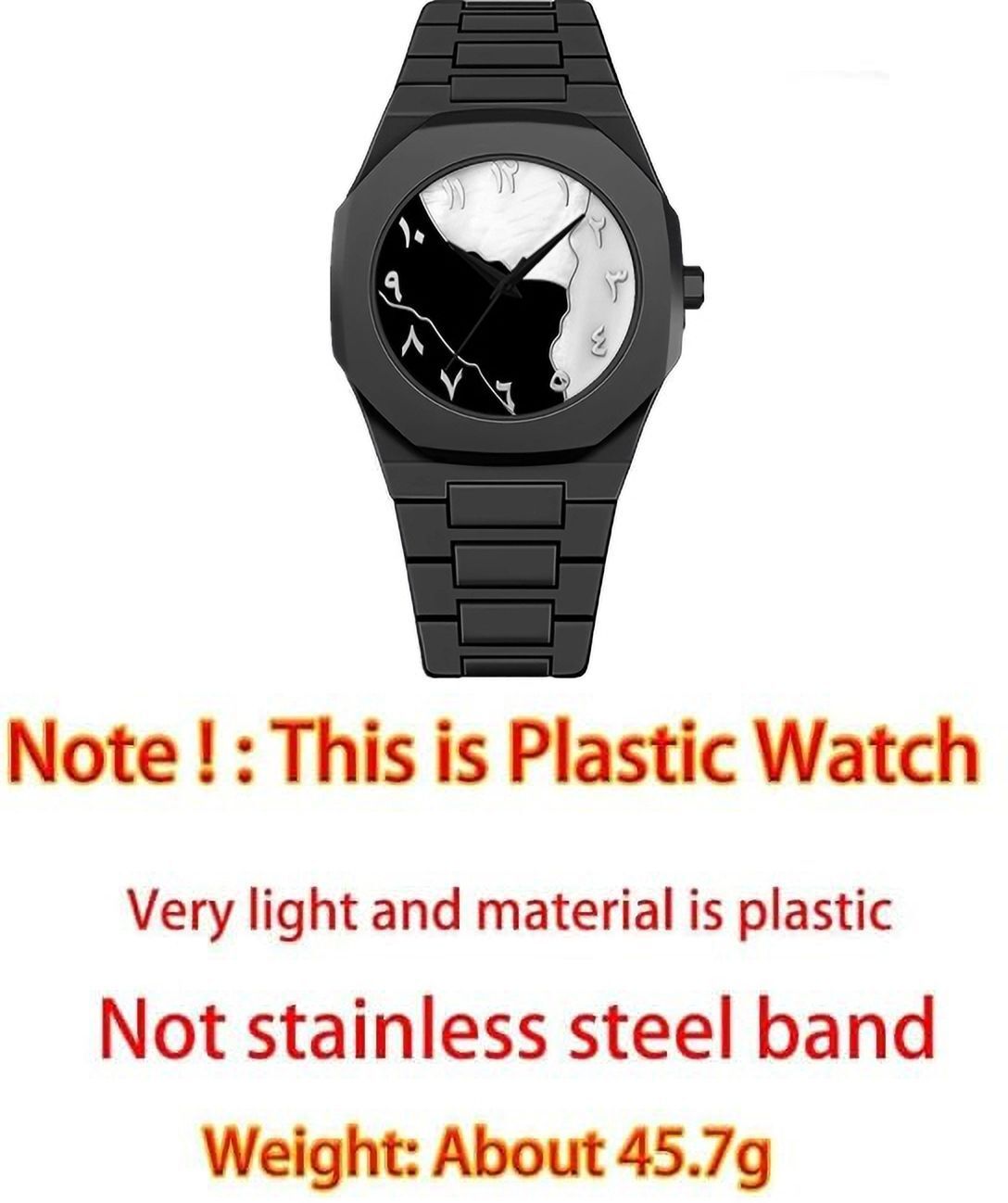 RUSTET POLYCARBON Gold Dial Quartz Unisex PCBU13 With Strap Adjuster Tool Analog Watch - For Men & Women