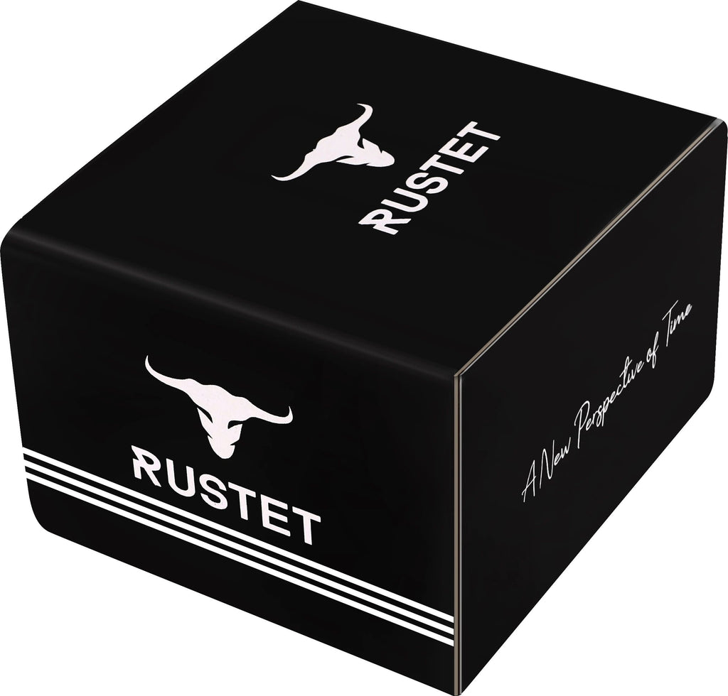 RUSTET RSTET-LS4010 ORIGINAL GOLD PLATED DAY & DATE FUNCTION WATERPROOF WATCH FOR BOYS Analog Watch - For Boys