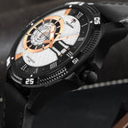 TSERA T1001L-B-S-B Multifunction 3ATM Water Resistant Analog Watch - For Men