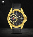 TSERA T1001L-G-B-B Multifunction 3ATM Water Resistant Analog Watch - For Men