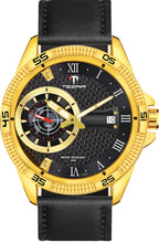 TSERA T1001L-G-B-B Multifunction 3ATM Water Resistant Analog Watch - For Men