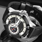 TSERA T1001L-S-B-B Multifunction 3ATM Water Resistant Analog Watch - For Men