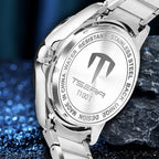 TSERA T1001S-S-S-S Multifunction 3ATM Water Resistant Analog Watch - For Men