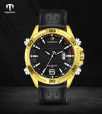 TSERA T1004L-G-B-B Multifunction 3ATM Water Resistant Analog Watch - For Men