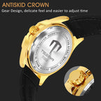 TSERA T1004L-G-B-B Multifunction 3ATM Water Resistant Analog Watch - For Men
