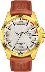 TSERA T1004L-G-S-BR Multifunction 3ATM Water Resistant Analog Watch - For Men