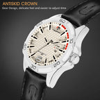 TSERA T1004L-S-YL-B Multifunction 3ATM Water Resistant Analog Watch - For Men