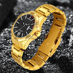 TSERA T1004S-G-B-G Multifunction 3ATM Water Resistant Analog Watch - For Men