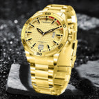 TSERA T1004S-G-G-G Multifunction 3ATM Water Resistant Analog Watch - For Men