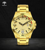 TSERA T1004S-G-G-G Multifunction 3ATM Water Resistant Analog Watch - For Men