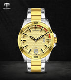 TSERA T1004S-S-G-G Multifunction 3ATM Water Resistant Analog Watch - For Men