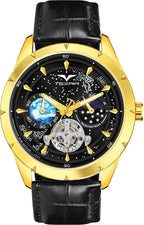 TSERA T1009L-G-B-B Multifunction 3ATM Water Resistant Analog Watch - For Men