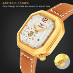 TSERA T1010L-G-W-TN Multifunction 3ATM Water Resistant Analog Watch - For Men