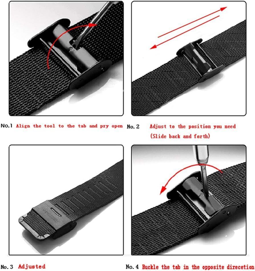 RUSTET Thin Minimalist - Fashion Unisex Dress with Stainless Steel Mesh Bandd Analog Watch - For Men