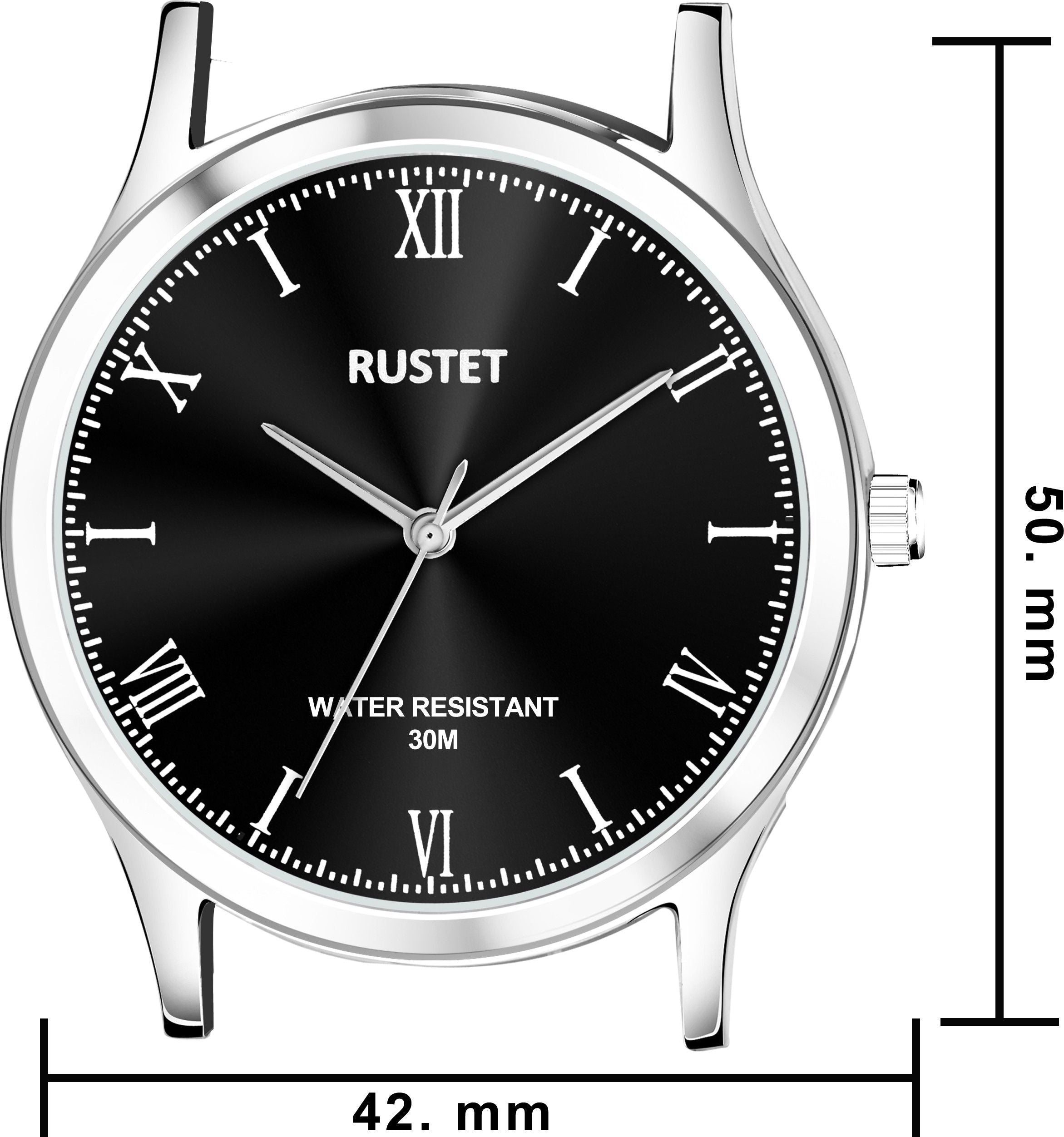 RUSTET TW00ZR347 3ATM Water Resistant Analog Watch - For Men