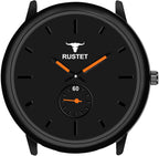 RUSTET Working Chronograph Black Edition Mesh Safer Strap Analog Watch - For Men